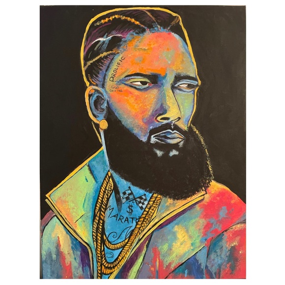 Original Canvas Painting - Picture 2 of 2